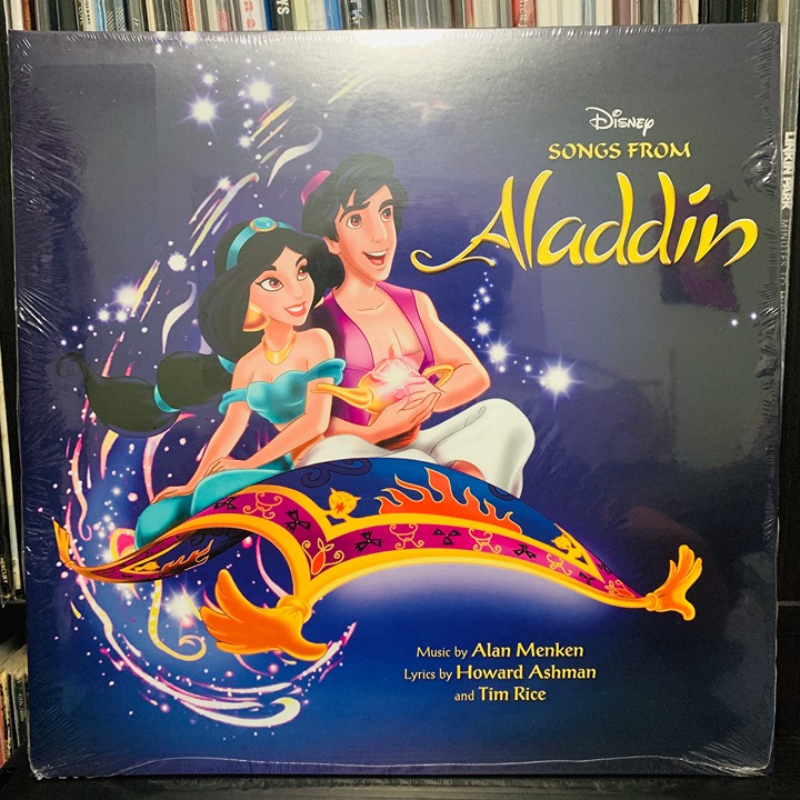 Aladdin - Songs From Aladdin Disney Original Soundtrack Violet Vinyl LP New OST