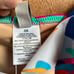 J Crew (Size 3X) Colorful One Piece Ruffle Strap Swimsuit Modern Fun New Beach