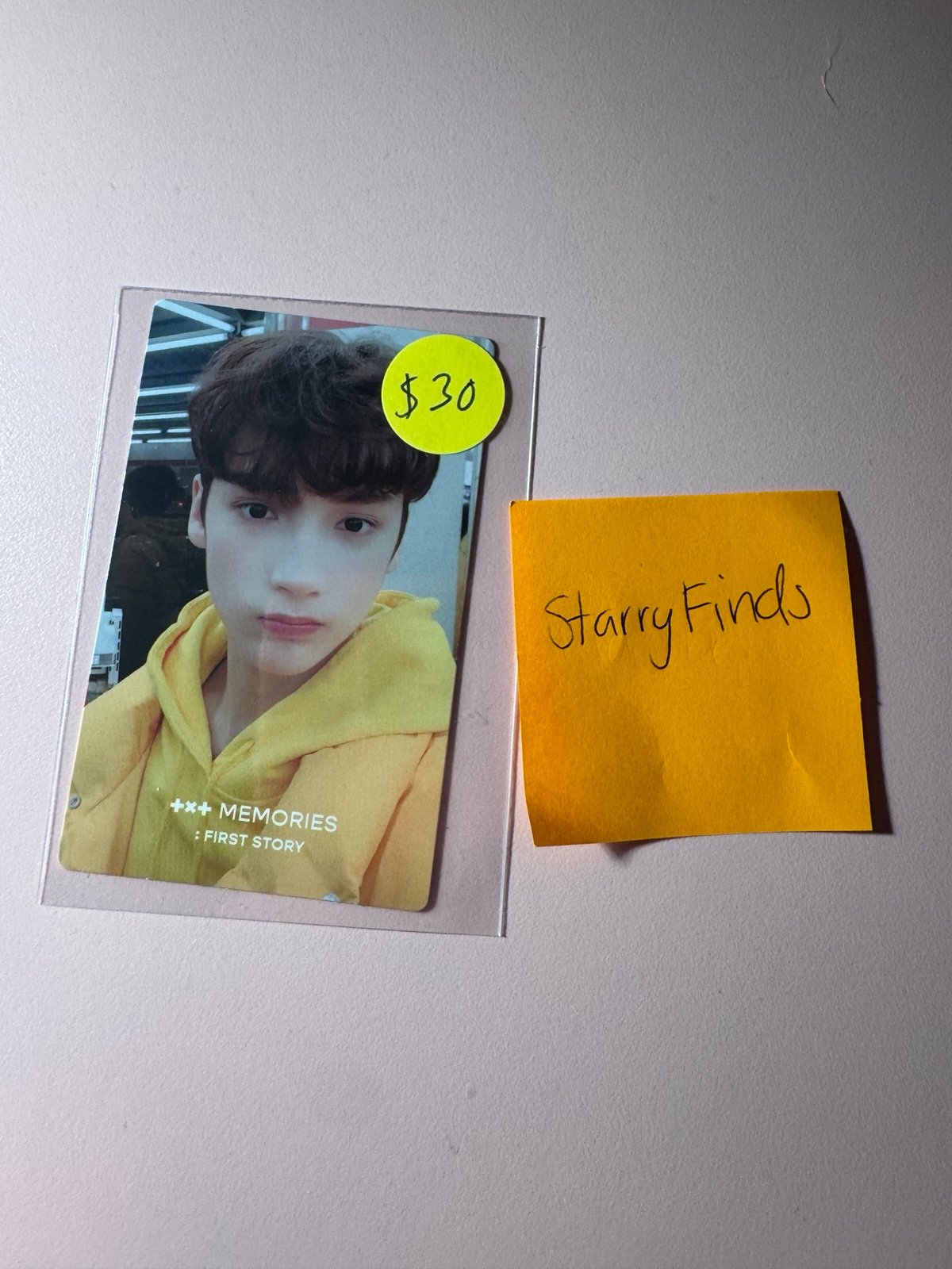 TXT Tomorrow x Together First Story Memories Hueningkai Photocard