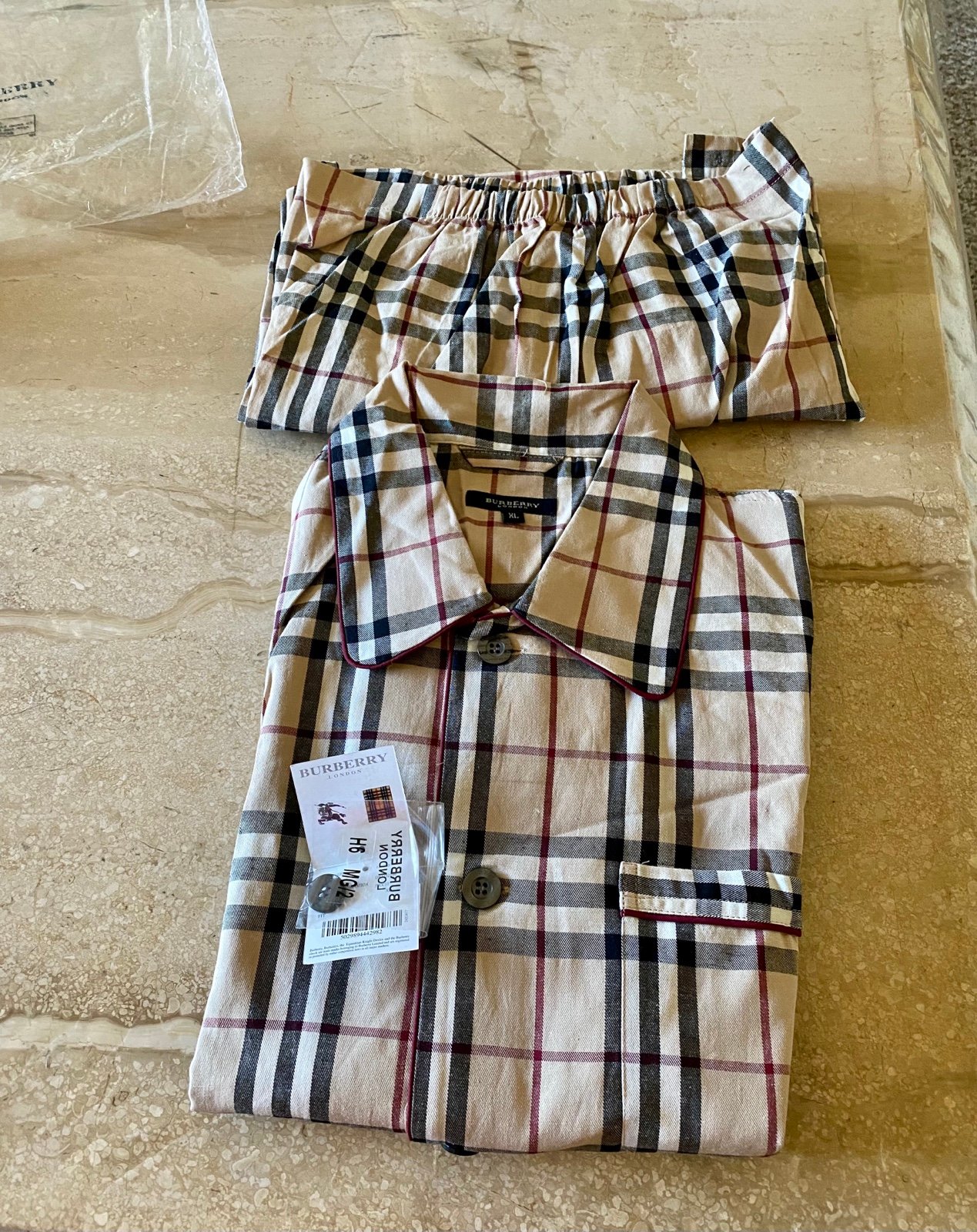 burberry pj set