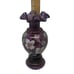Fenton Vintage Signed Ruffled Plum Opalescent Mulberry Bill Fenton 50 Year Vase