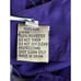 Vintage 90's Sleeveless Halter V-Neck Beaded Purple Evening Gown Silk Dress Sz 4