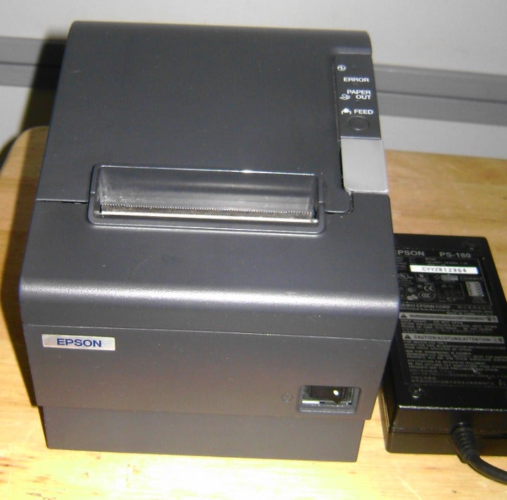 Epson TM-T88IV Thermal Receipt Printer Model M129H W/ Parallel Port