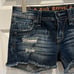 ROCK REVIVAL Distressed Denim Shorts