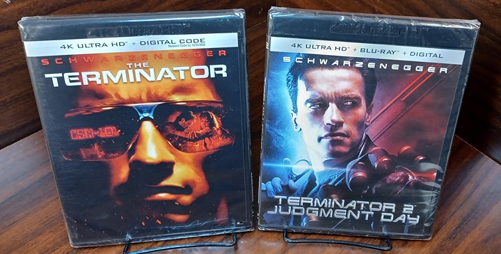 The Terminator 1984 + Terminator 2 Judgement Day (4K)-NEW(Sealed)-Free Shipping!