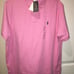 Men Ralph Lauren Pink Polo Shirt L
