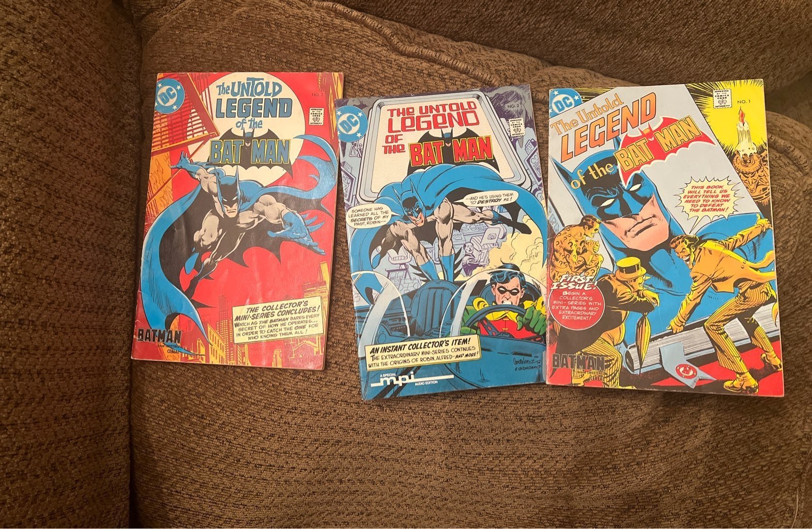 The Untold Legend of the Batman #1-3