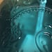 Pioneer Woman Teal Amelia Embossed Glass Scented Wax Warmer Full Size*New*