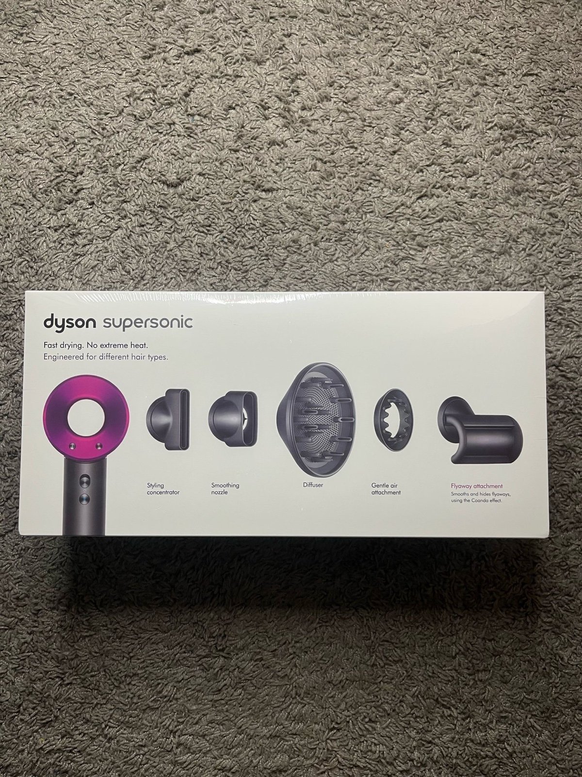 Hair Dryer With Attachment