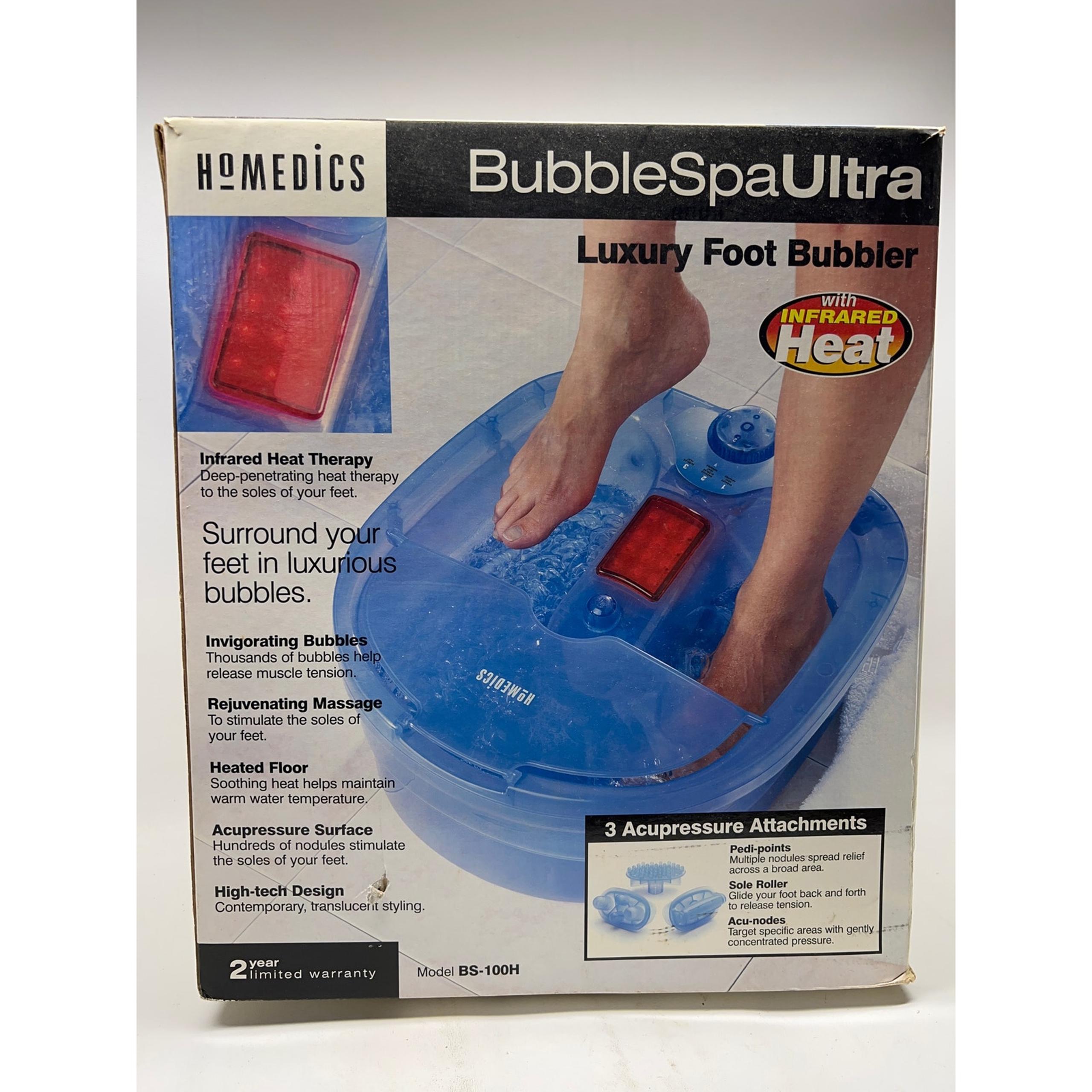 Homedics BS-100H Bubble Spa Ultra Foot Bath