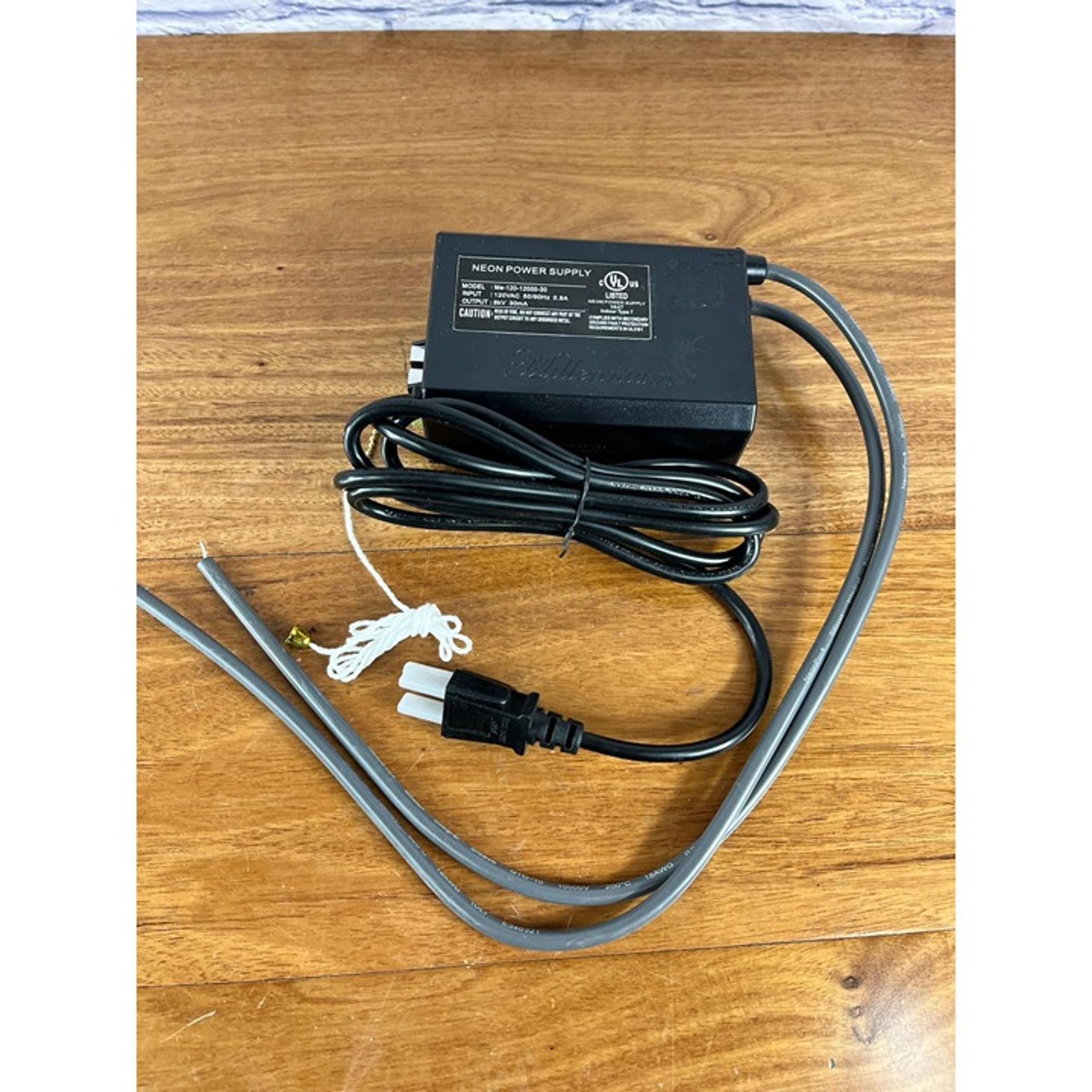 New UL Listed ME-120-12000-30 120VAC 8kV Neon Sign Power Supply With Pull Chain