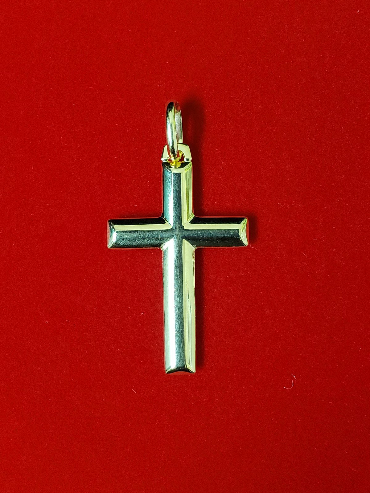 10kt Gold Cross Pendant