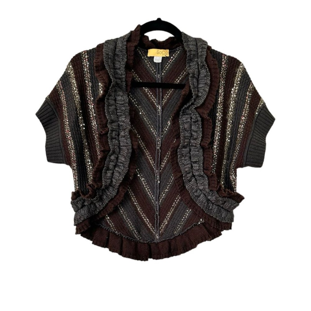St. John SoCa Striped Cardigan