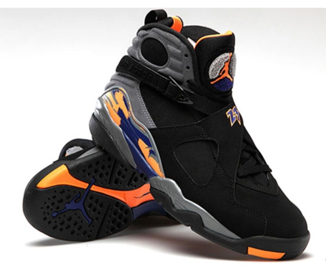 Air Jordan 8 Retro black bright citrus g