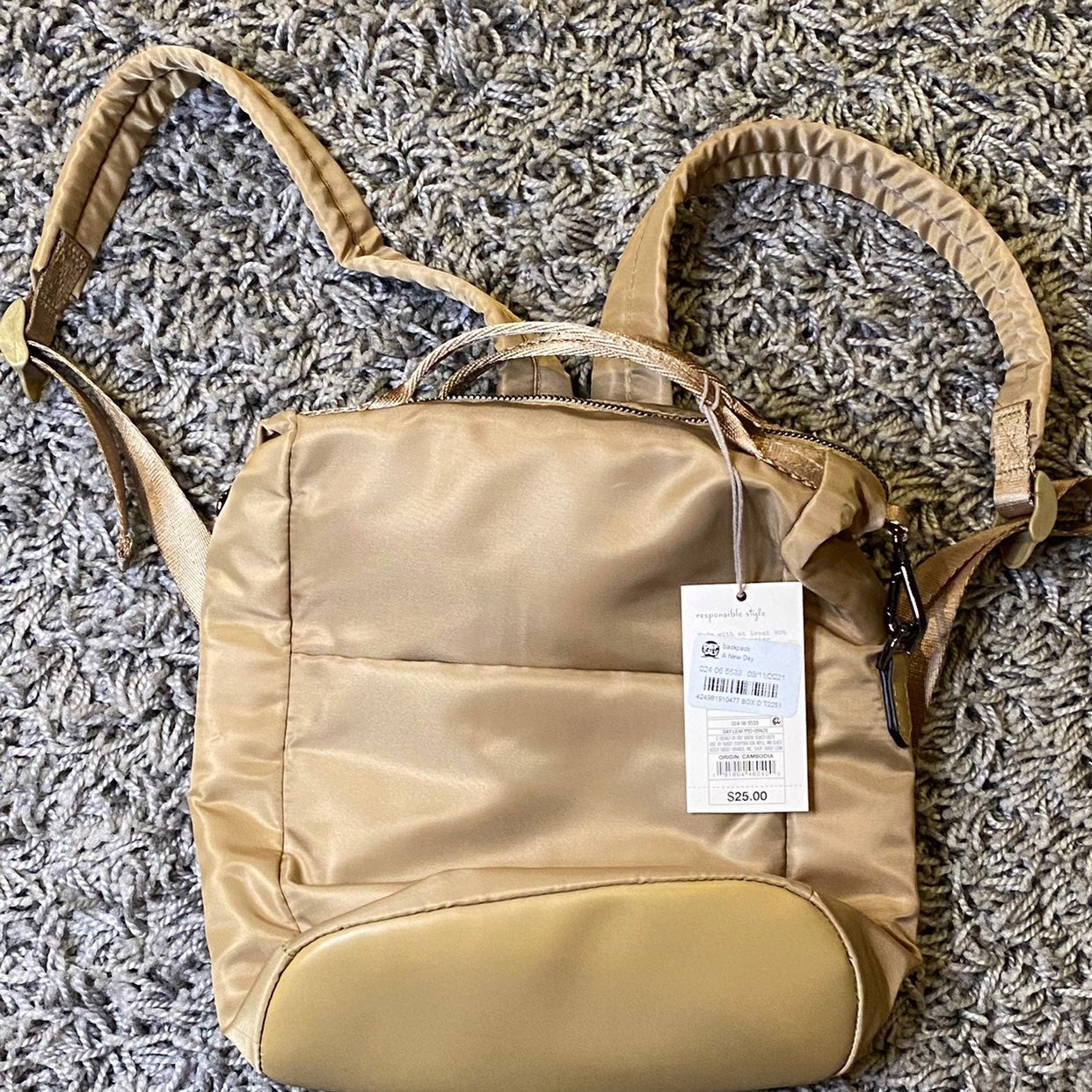 a new day mini backpack