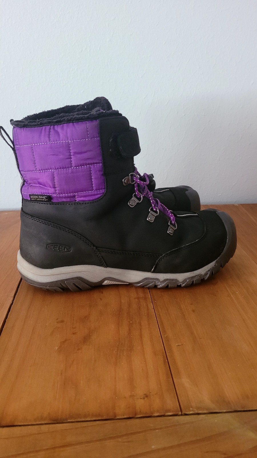 KEEN Unisex-Child Greta mid Height Waterproof Snow Boot US 5, EU 37, CM 23.5