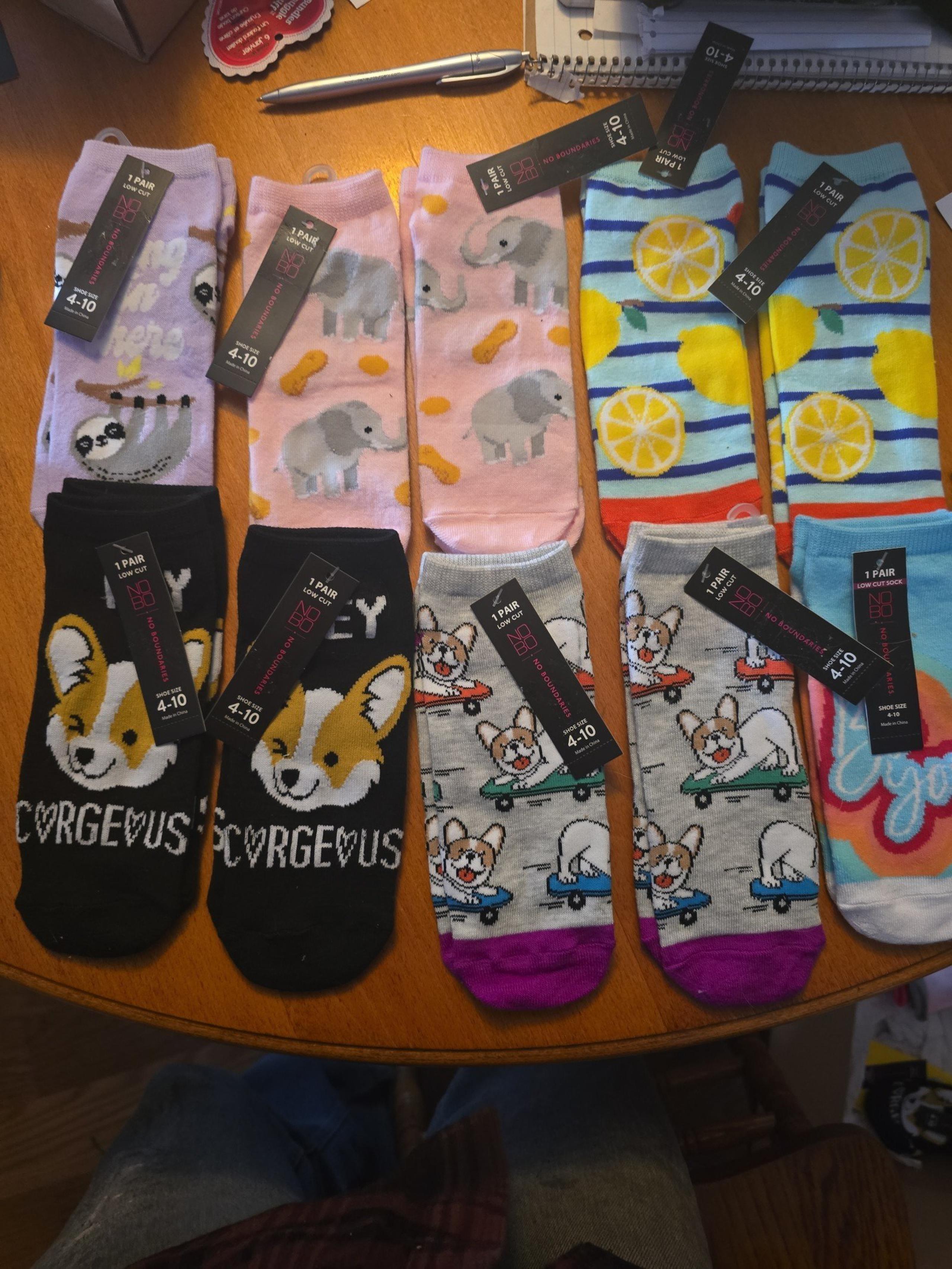 NB lot #1 is No Boundaries Womens Ladies 10 Pair Low Cut Socks Size 4-10