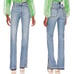 EB DENIM Unraveled Two Split Hem Jeans Luca