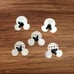 5 Large Mickey Flag Head Disney Parks Trading Pins, Plus 2 Bonus Pins
