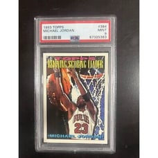 1993 Topps Michael Jordan #384 PSA 9 Mint
