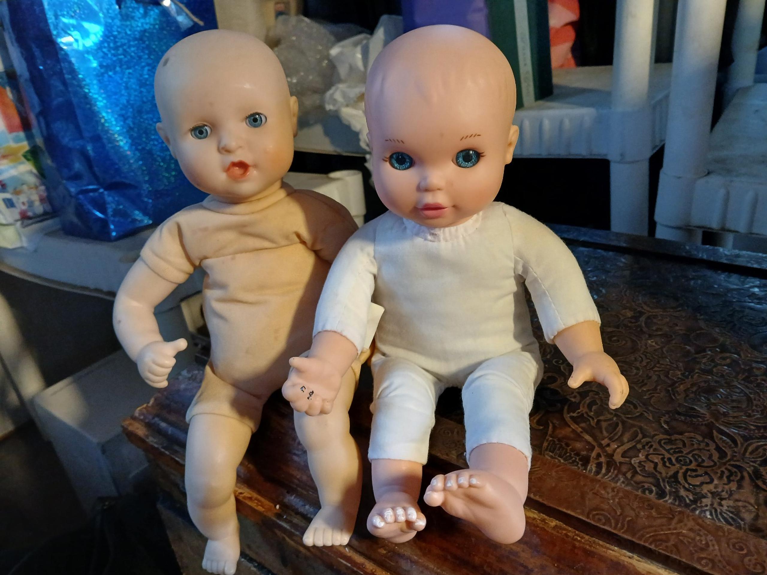 Vintage Melissa  and Doug Baby Doll and Vintage Baby Doll Marked NA1502