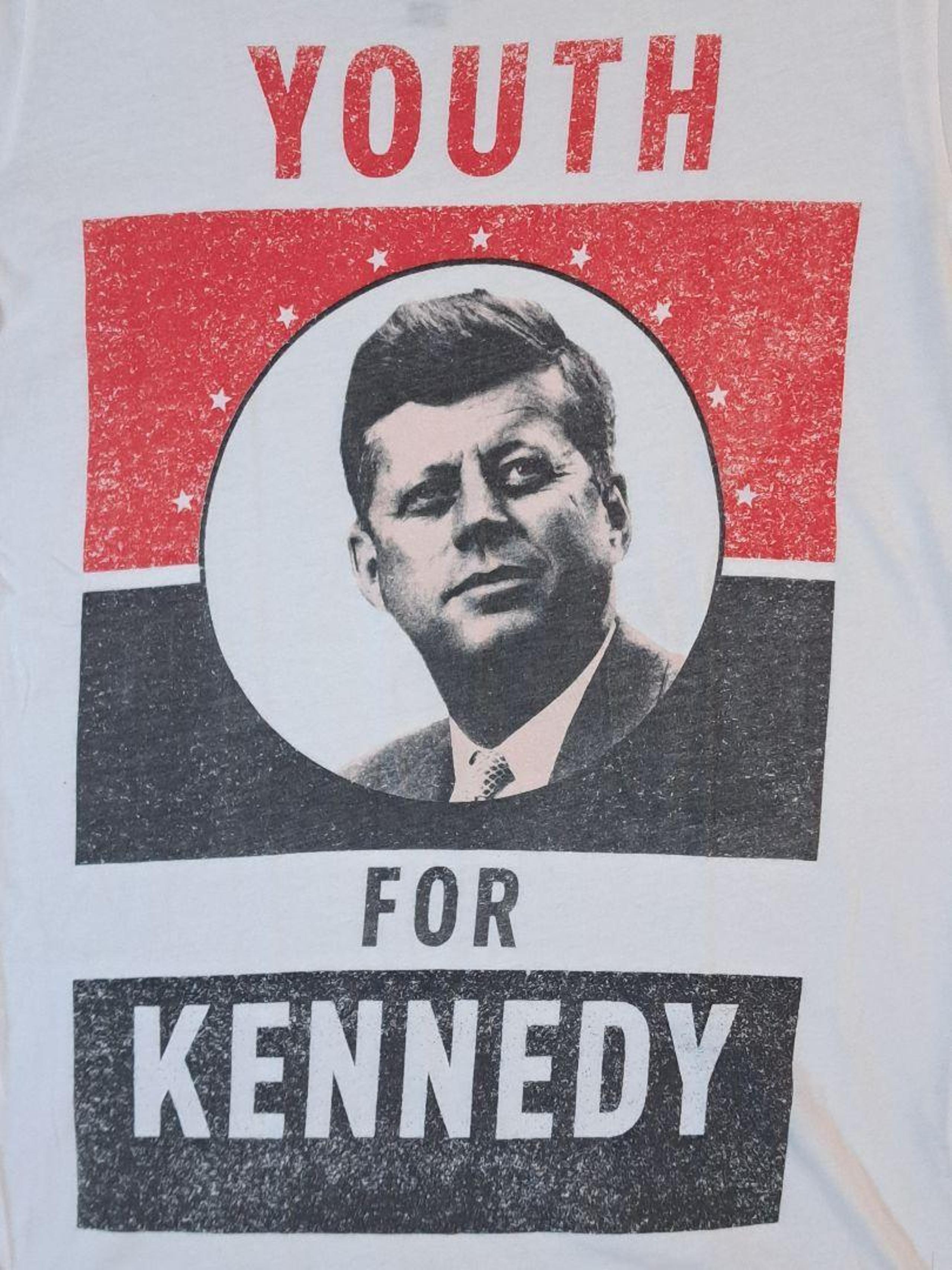 John F. Kennedy Kennedy T-shirt, made in USA