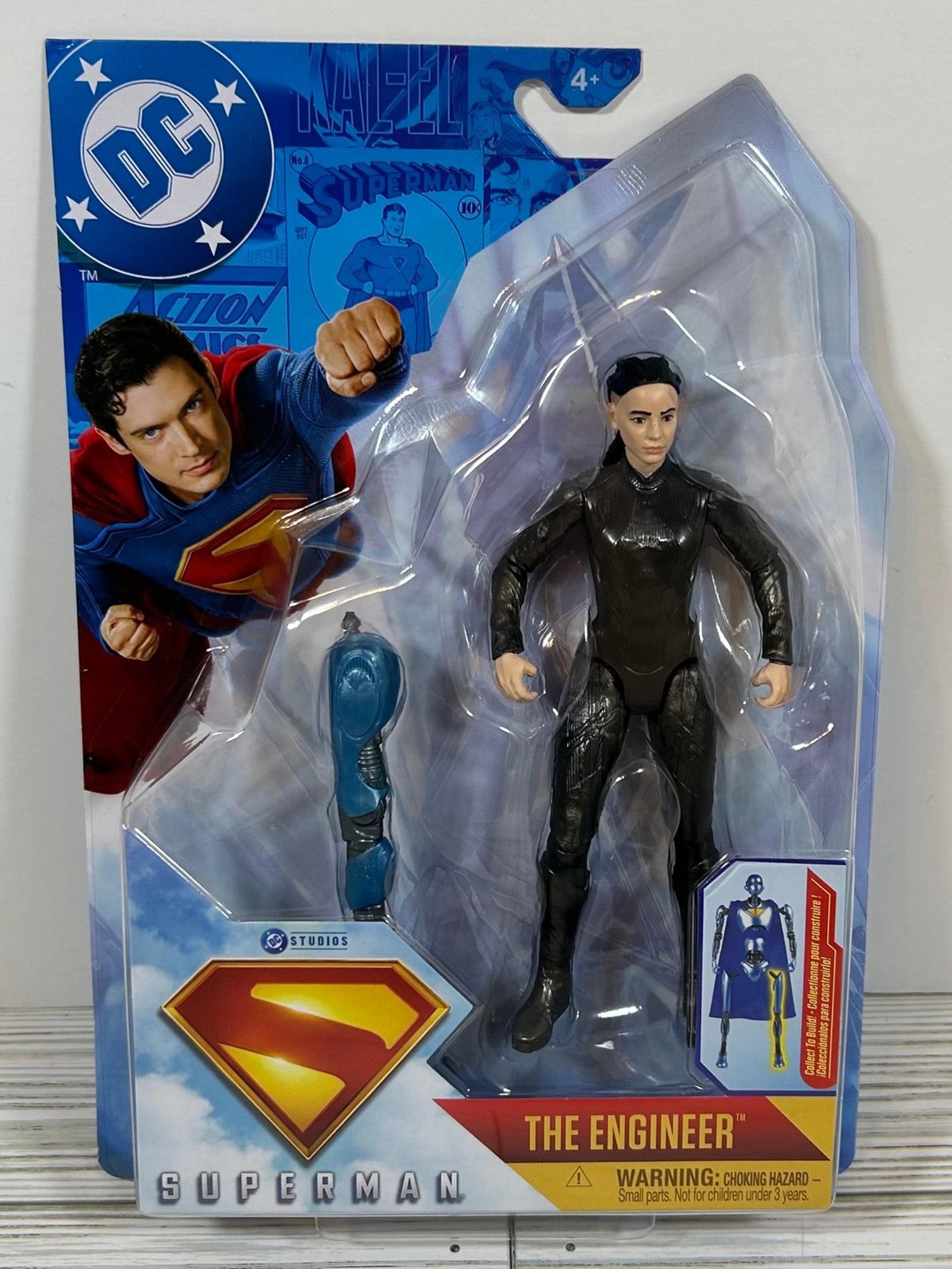 Spin Master 2025 DC Superman Movie The Engineer 6" Action Figure BAF