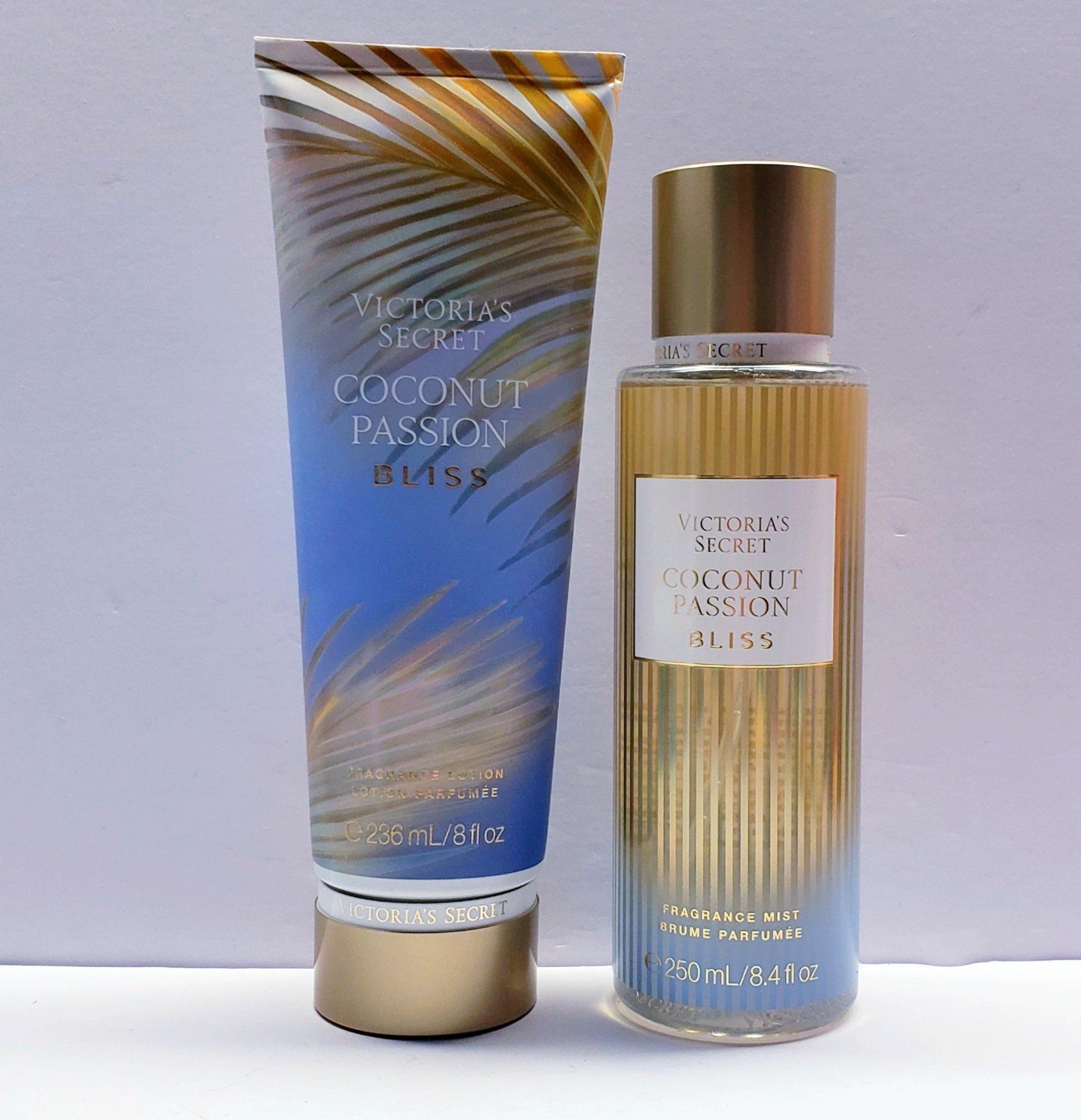 Victoria's Secret COCONUT PASSION BLISS Fragrance Lotion and Fragrance Mist