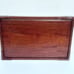 Vintage Mid 20th Century Chinese Rosewood And Brass Serving Tea Tray Chinoiserie