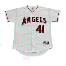 Vintage Majestic Anaheim LA Angels John Lackey 41 Jersey Men's XL