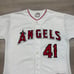 Vintage Majestic Anaheim LA Angels John Lackey 41 Jersey Men's XL