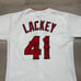 Vintage Majestic Anaheim LA Angels John Lackey 41 Jersey Men's XL
