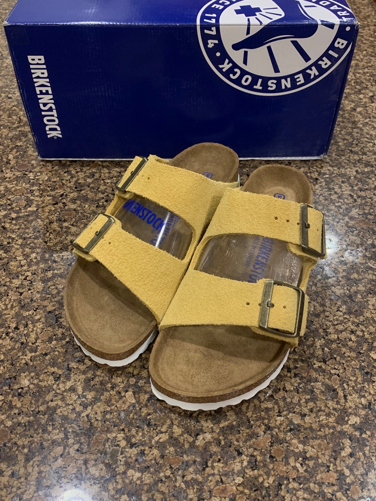 Birkenstock Arizona BS SFB EU37N Ochre 9