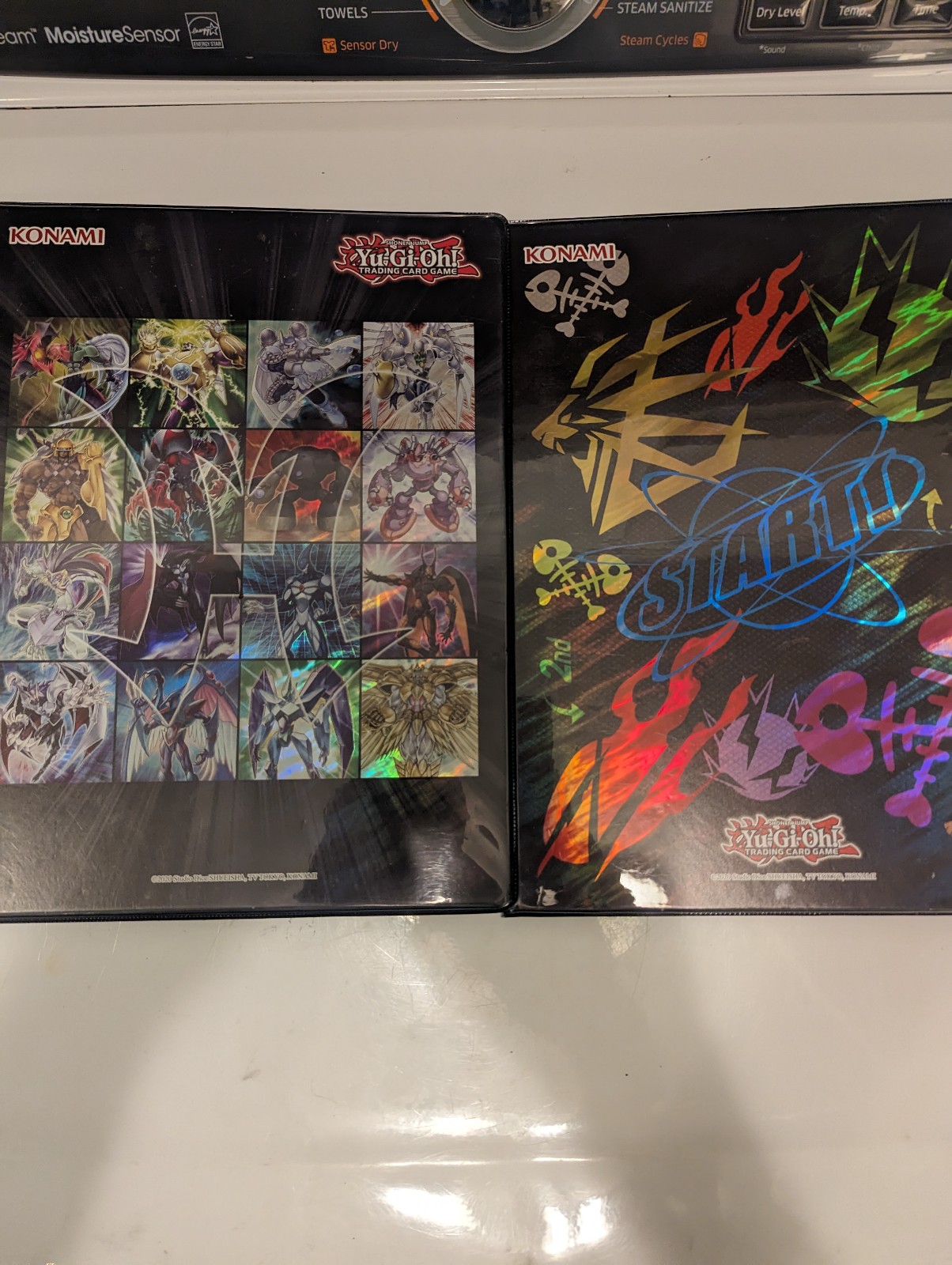 Yugioh binders collection