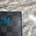 Louis Vuitton Damier Graphite Pass Case with Initials