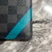 Louis Vuitton Damier Graphite Pass Case with Initials