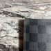Louis Vuitton Damier Graphite Pass Case with Initials