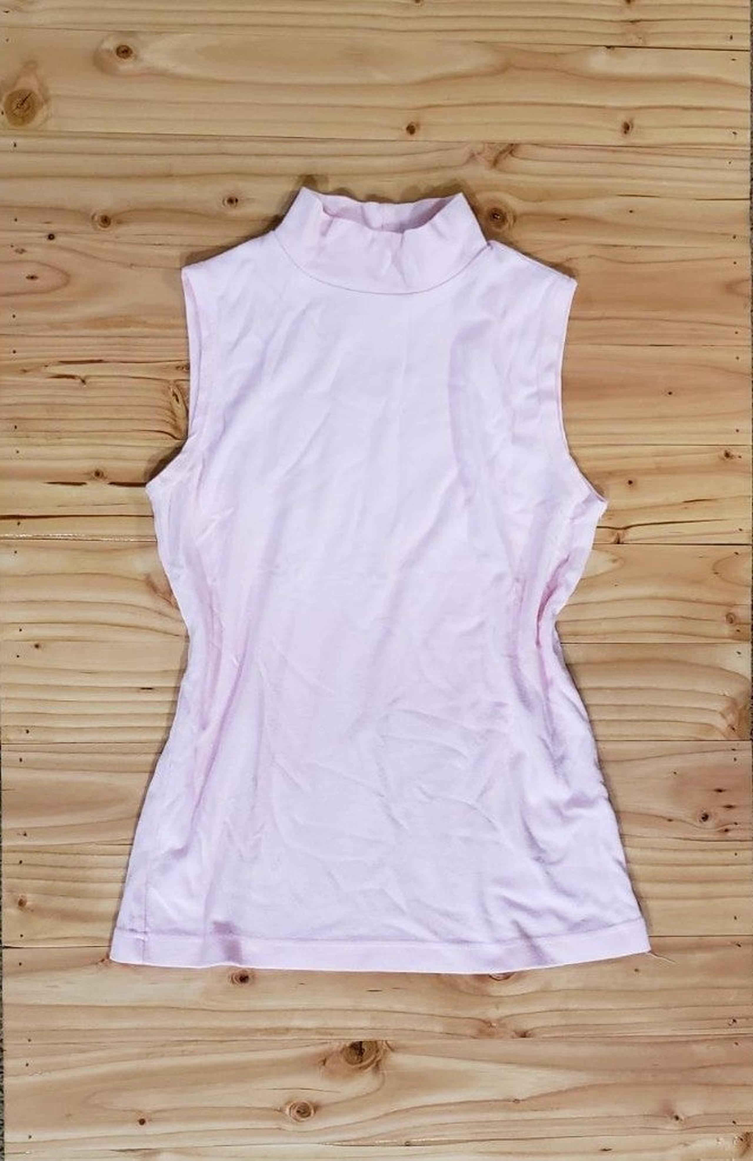 Croft and Barrow Pink Turtleneck Top