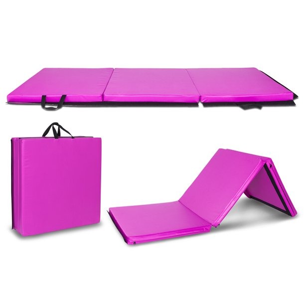 6 Ft. x 2 Ft. x 2 In. and 4.5 Ft. x 2 Ft. x 1.2 In. Gymnastics Flooring Mat,