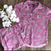 Chaps Pink Monogrammed Pajamas