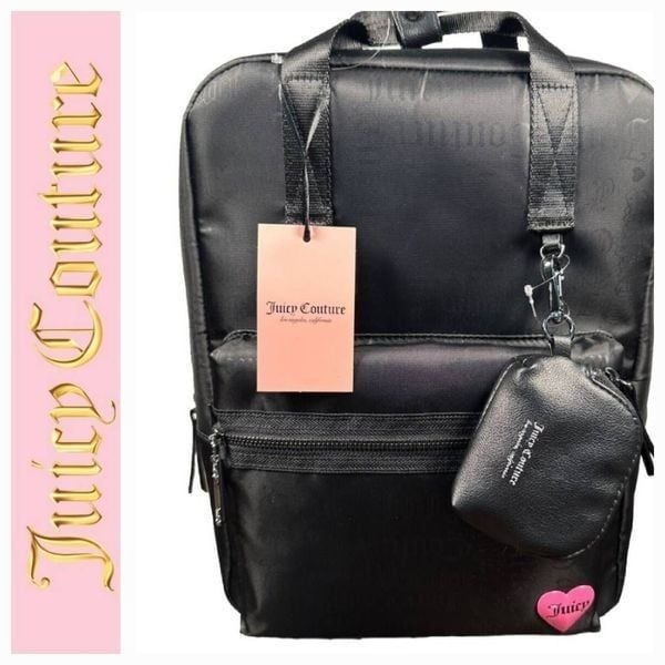 Juicy Couture Material Girl Backpack- Liquorice