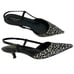 Michael Kors Collection Slingback Pointy-Toe Calf Hair Pump Sandal 39 US8.5