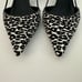 Michael Kors Collection Slingback Pointy-Toe Calf Hair Pump Sandal 39 US8.5