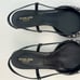 Michael Kors Collection Slingback Pointy-Toe Calf Hair Pump Sandal 39 US8.5