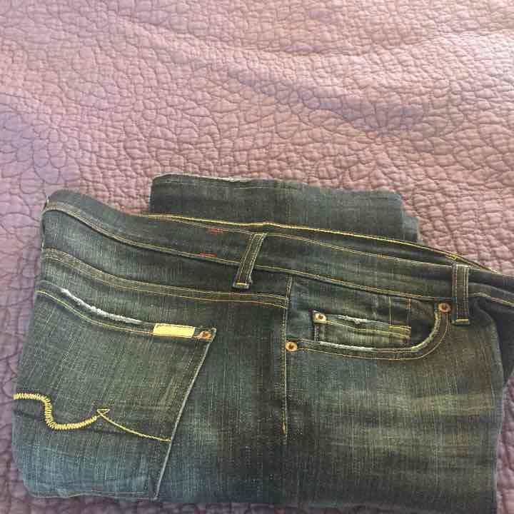 7 for all mankind Black Men's S 32