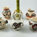 Set of 6 Native American Indian Life and Legends Pottery Series Pots Vase