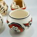 Set of 6 Native American Indian Life and Legends Pottery Series Pots Vase
