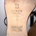 J. Crew Authentic Italian Double Stacked Wedges with Black Leather T-Straps