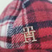 Vintage Tommy Hilfiger Hat Bucket Red Wool Tartain Plaid Retro Cap Designer Warm