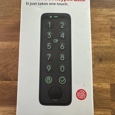 SwitchBot Smart Keypad Touch for SwitchBot Lock, Fingerprint Keyless Home Entry,